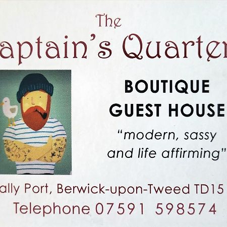 The Captains Quarters Hotell Berwick Upon Tweed Exteriör bild